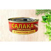 Салака обжаренная в томатном соусе, 240 г