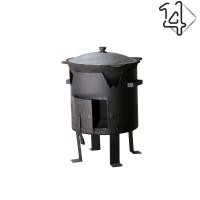 Печь под казан на 8 л (в комплекте с казаном)