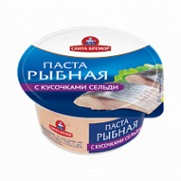 Паста рыбная с кусочками сельди, 150 г