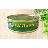 Килька с овощным гарниром в томатном соусе, 240 г