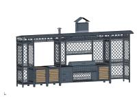 Модульный барбекю