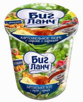 Картофельное пюре "Биг ланч" с соусом и курицей, 50 г