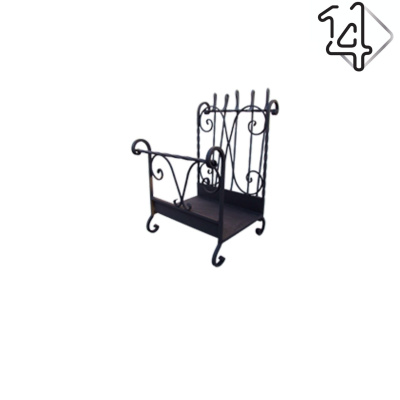 Дровница комбинированная "Леон"