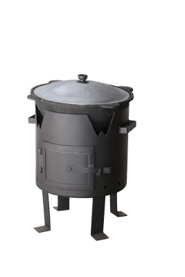 Печь под казан на 8 л (в комплекте с казаном)