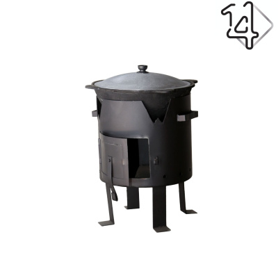 Печь под казан на 8 л (в комплекте с казаном)